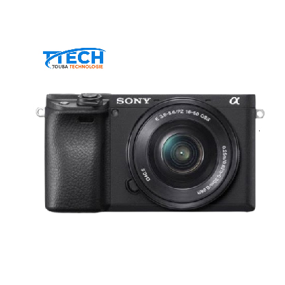 Appareil photo hybride Sony Alpha A6400 noir + E PZ 16-50mm f/3.5-5.6