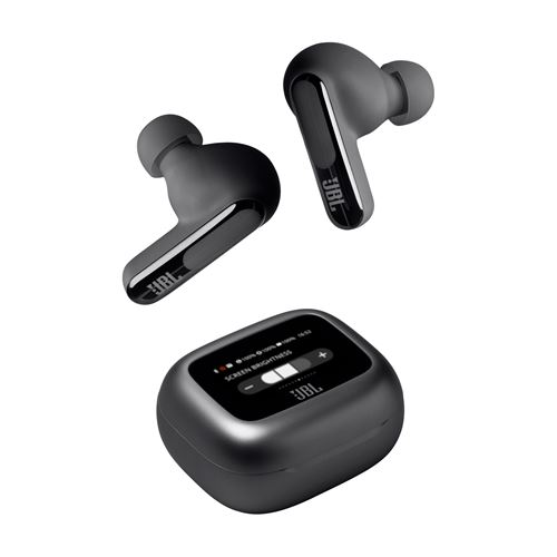 Ecouteurs sans fil Bluetooth JBL Live Beam 3 avec réduction de bruit Noir